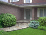 Orleans front flagstone after15 years