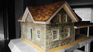 Ontario stone house model