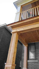 Porch completion detail